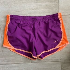 Nike Tempo Runnings Shorts Orange Purple Medium